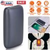 Electric Double Sided Hand Warmer 10000mAh Battery Backup Power Bank Rechargeable Hand Heater with 3 Temperature Levels Portable Pocket Warmer
