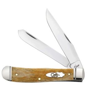 Case Knives Smooth Antique Bone Trapper Folding Pocket Knife