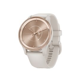 GARMIN (R) VIVOMOVE TREND HYBRID SMARTWATCH (Peach Gold)