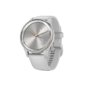 GARMIN (R) VIVOMOVE TREND HYBRID SMARTWATCH (SILVER)