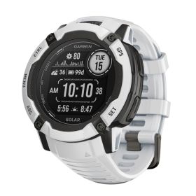 GARMIN (R) INSTINCT 2X SOLAR GPS SMARTWATCH (WHITESTONE)