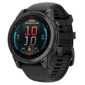 GARMIN (R) FENIX E MULTI-SPORT AMOLED GPS SMARTWATCH (SLATE GRAY/STAINLESS STEEL)