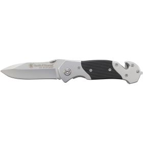 Smith & Wesson 1st Response 3.3" Folding Pocket Knife & Rescue Tool