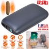 Electric Double Sided Hand Warmer 10000mAh Battery Backup Power Bank Rechargeable Hand Heater with 3 Temperature Levels Portable Pocket Warmer
