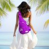 Unisex Sling Backpack Nylon Chest Shoulder Crossbody Bag Travel Sports Cycle Knapsack
