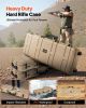 VEVOR Hard Rifle Case, Lockable Rifle Case with Pre-cut Foams, 40 in Gun Storage with Wheels